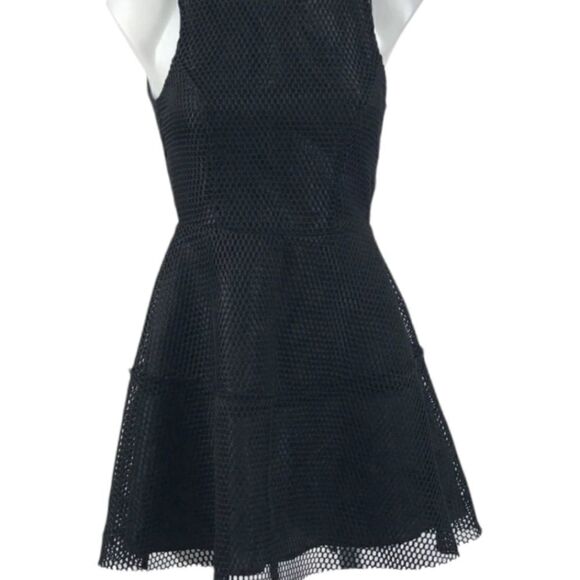 Finn clover Black Mesh Sleeveless dress sz XS - Picture 7 of 7